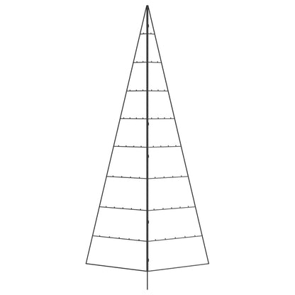 Metall-Weihnachtsbaum zum Dekorieren Schwarz 210 cm - Pazzar.ch