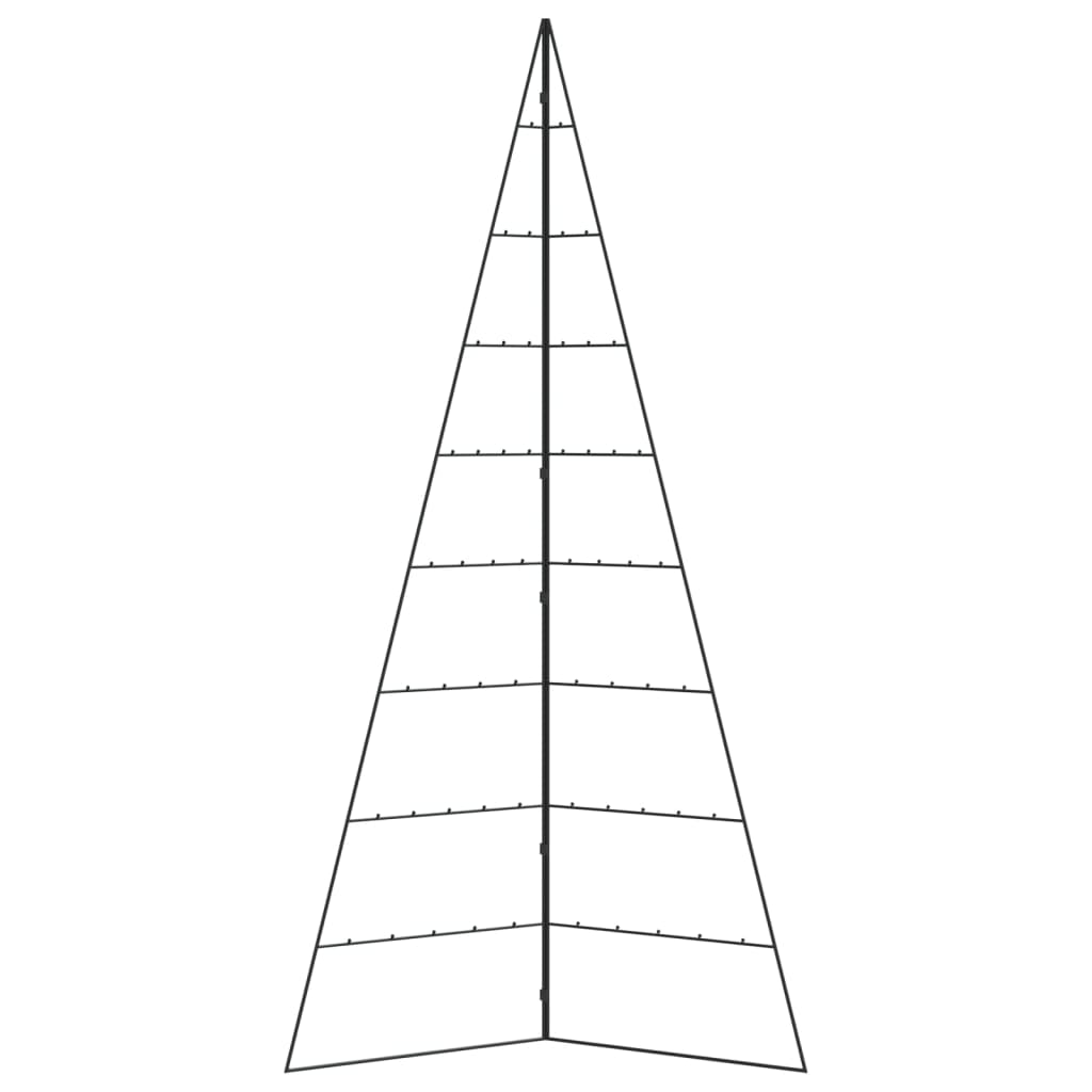 Metall-Weihnachtsbaum zum Dekorieren Schwarz 210 cm - Pazzar.ch