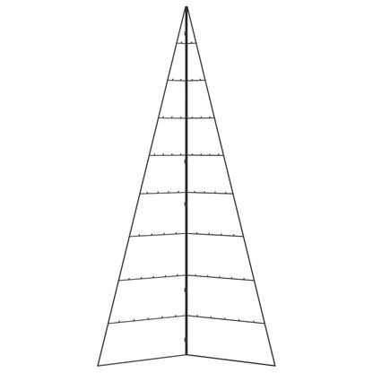 Metall-Weihnachtsbaum zum Dekorieren Schwarz 210 cm - Pazzar.ch