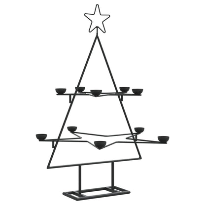 Metall-Weihnachtsbaum zum Dekorieren Schwarz 75 cm - Pazzar.ch