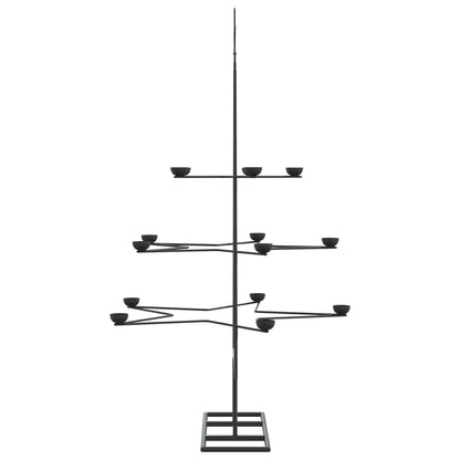 Metall-Weihnachtsbaum zum Dekorieren Schwarz 105 cm - Pazzar.ch