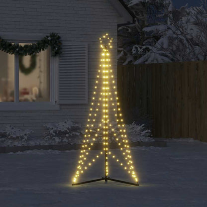 Weihnachtsbaum-Beleuchtung 363 LEDs Warmweiß 182 cm - Pazzar.ch