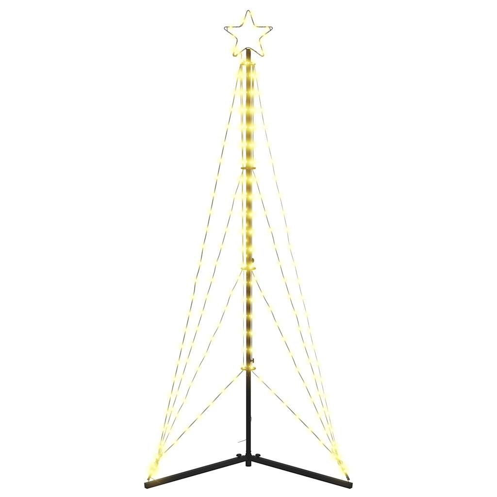 Weihnachtsbaum-Beleuchtung 363 LEDs Warmweiß 182 cm - Pazzar.ch