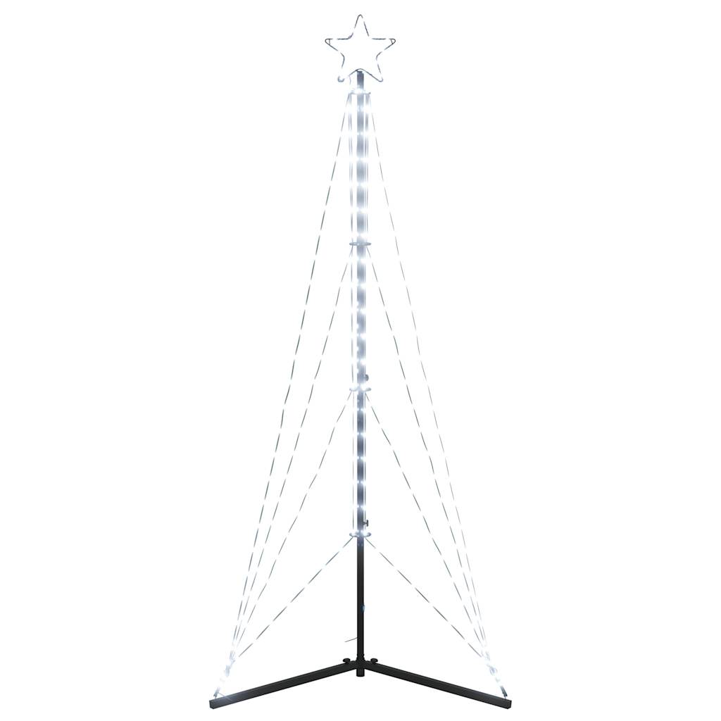 Weihnachtsbaum-Beleuchtung 363 LEDs Kaltweiß 182 cm - Pazzar.ch