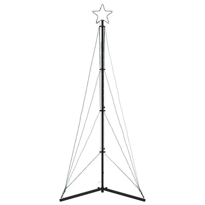 Weihnachtsbaum-Beleuchtung 363 LEDs Kaltweiß 182 cm - Pazzar.ch