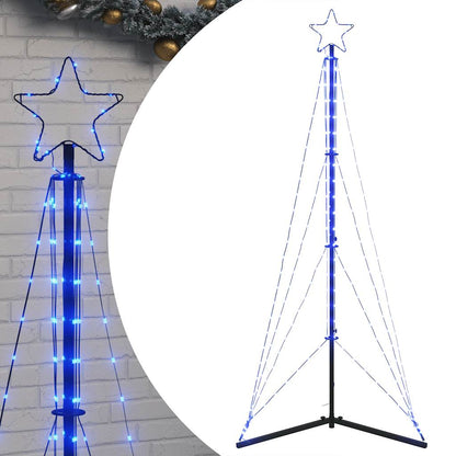 Weihnachtsbaum-Beleuchtung 363 LEDs Blau 182 cm - Pazzar.ch