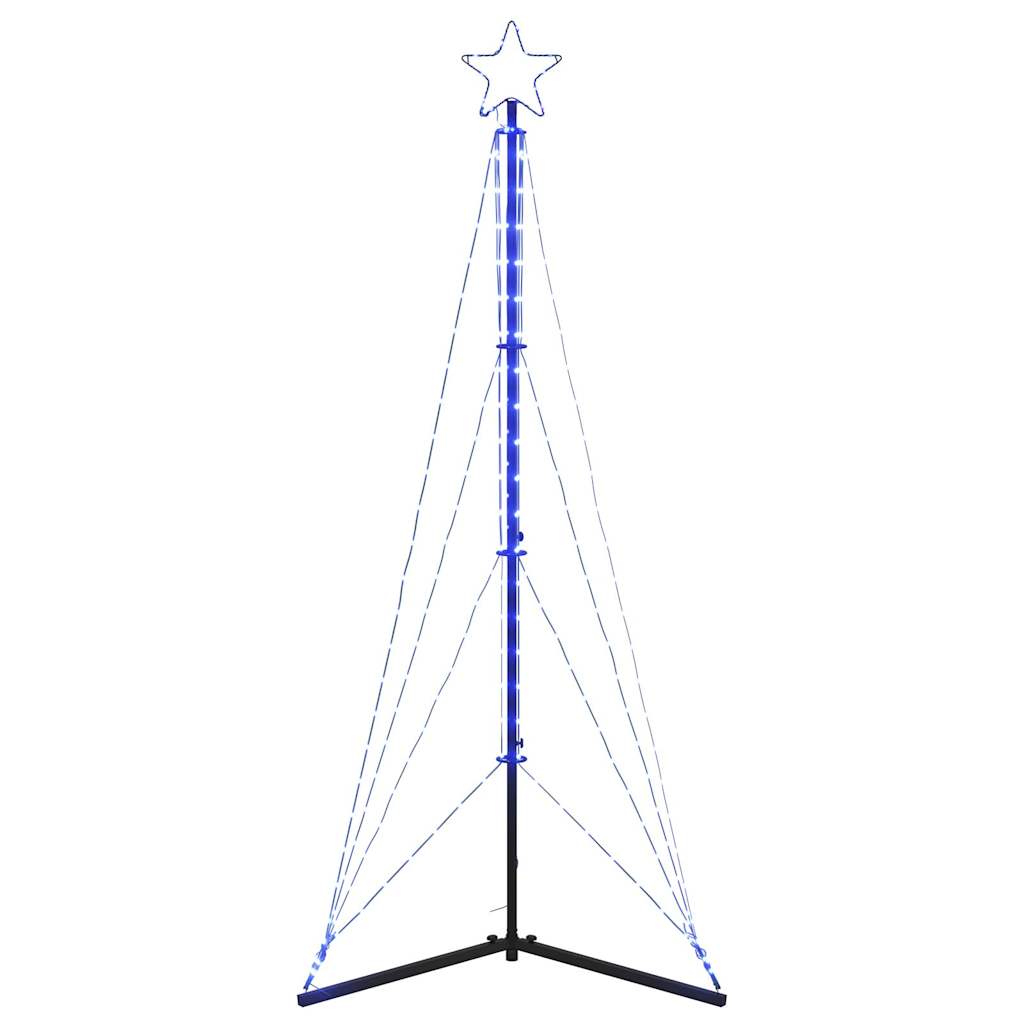 Weihnachtsbaum-Beleuchtung 363 LEDs Blau 182 cm - Pazzar.ch