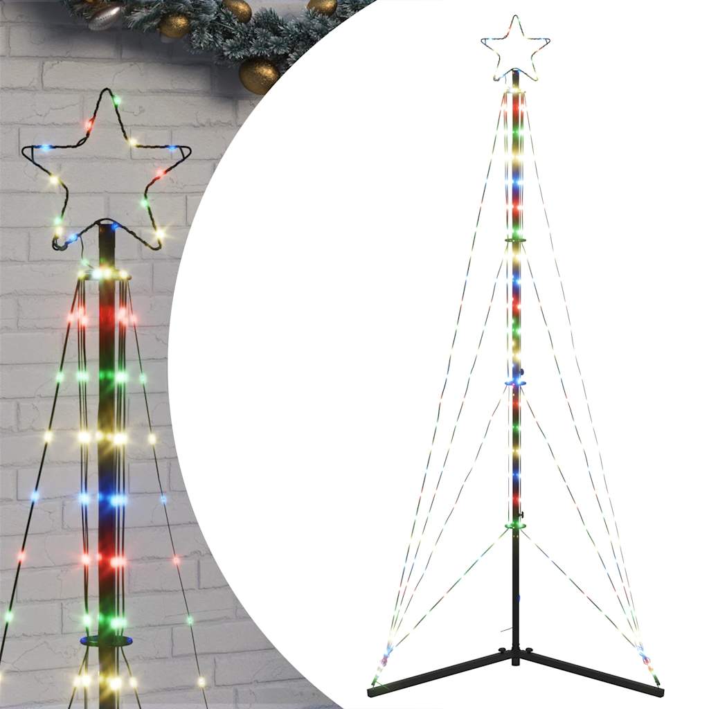 Weihnachtsbaum-Beleuchtung 363 LEDs Mehrfarbig 182 cm - Pazzar.ch