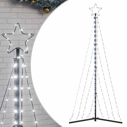 Weihnachtsbaum-Beleuchtung 339 LEDs Kaltweiß 187 cm - Pazzar.ch