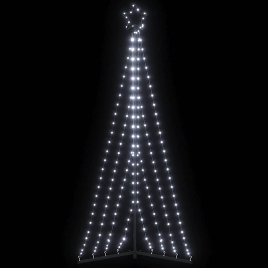 Weihnachtsbaum-Beleuchtung 339 LEDs Kaltweiß 187 cm - Pazzar.ch