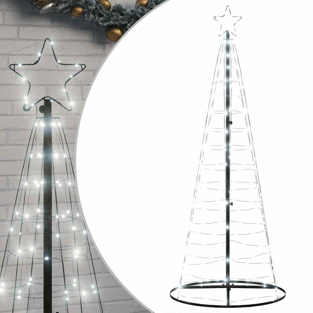 Weihnachtsbaum Kegelform 200 LEDs Kaltweiß 182 cm - Pazzar.ch