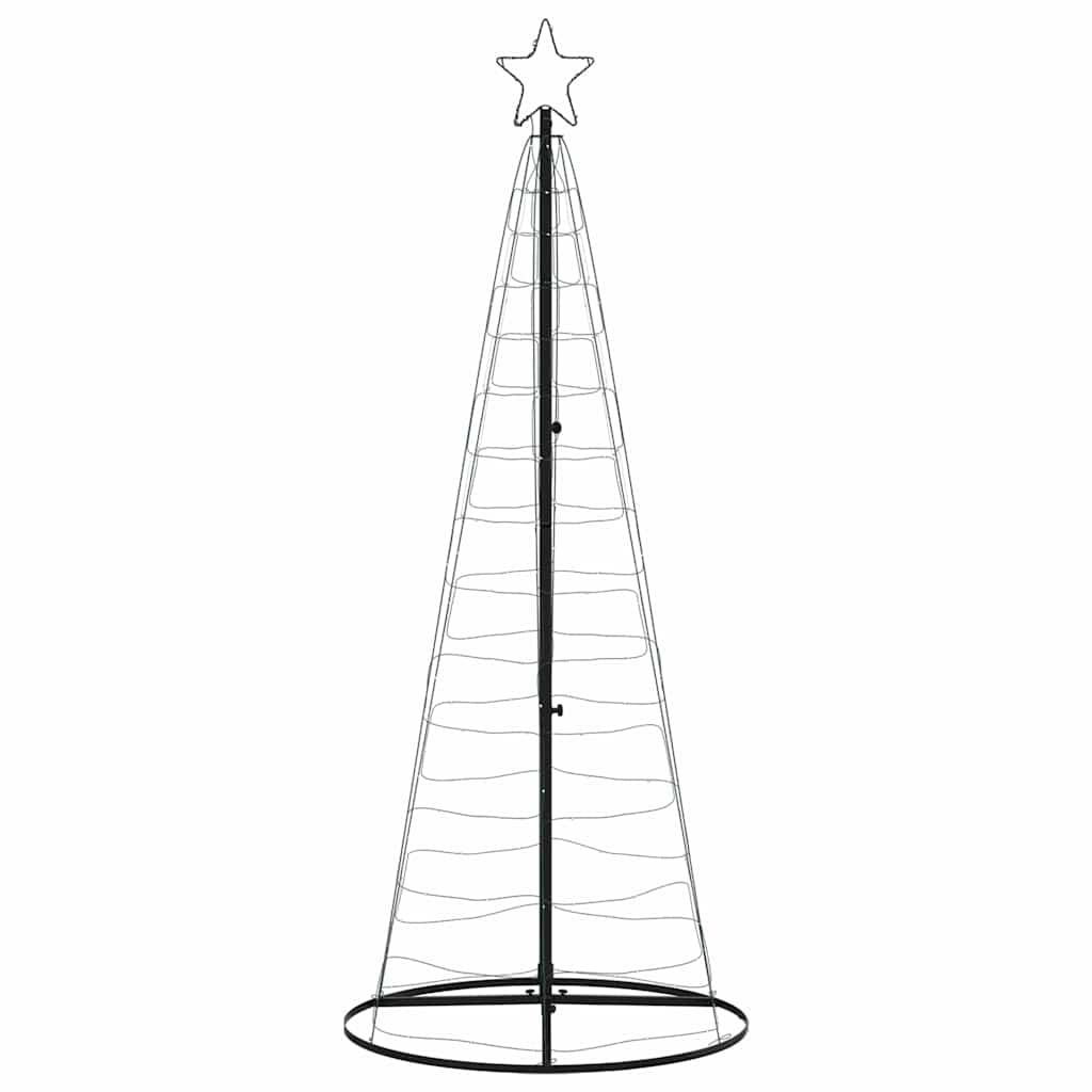 Weihnachtsbaum Kegelform 200 LEDs Blau 182 cm - Pazzar.ch