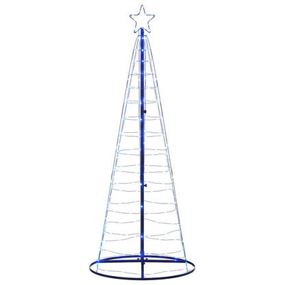 Weihnachtsbaum Kegelform 200 LEDs Blau 182 cm - Pazzar.ch