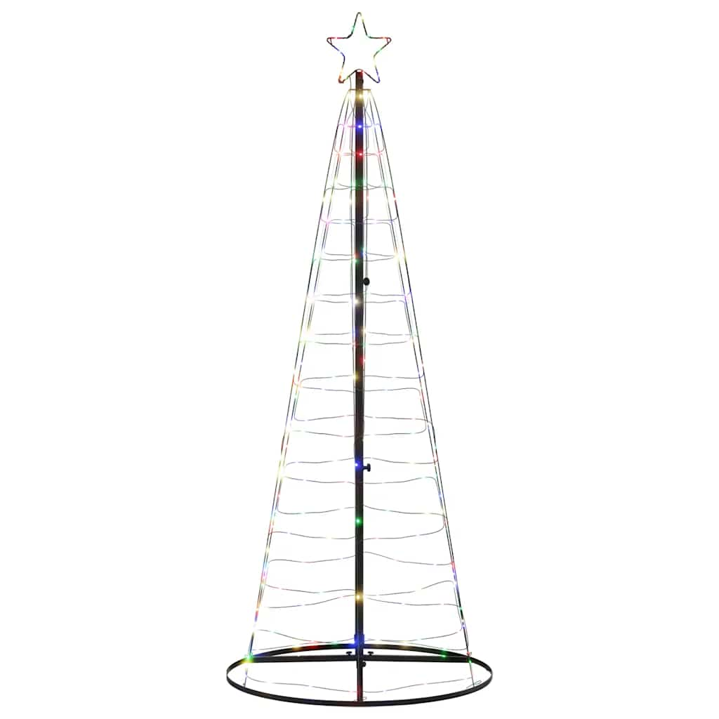 Weihnachtsbaum Kegelform 200 LEDs Mehrfarbig 182 cm - Pazzar.ch