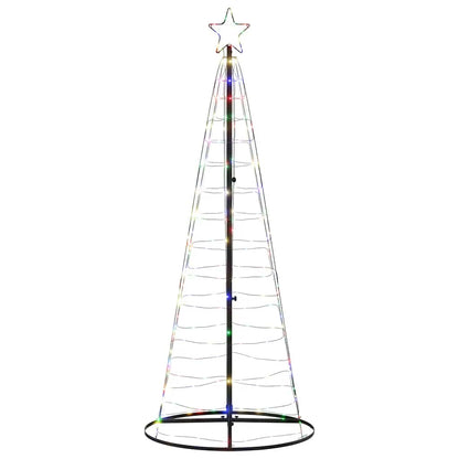 Weihnachtsbaum Kegelform 200 LEDs Mehrfarbig 182 cm - Pazzar.ch