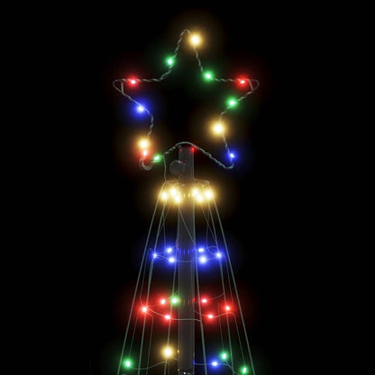 Weihnachtsbaum Kegelform 200 LEDs Mehrfarbig 182 cm - Pazzar.ch