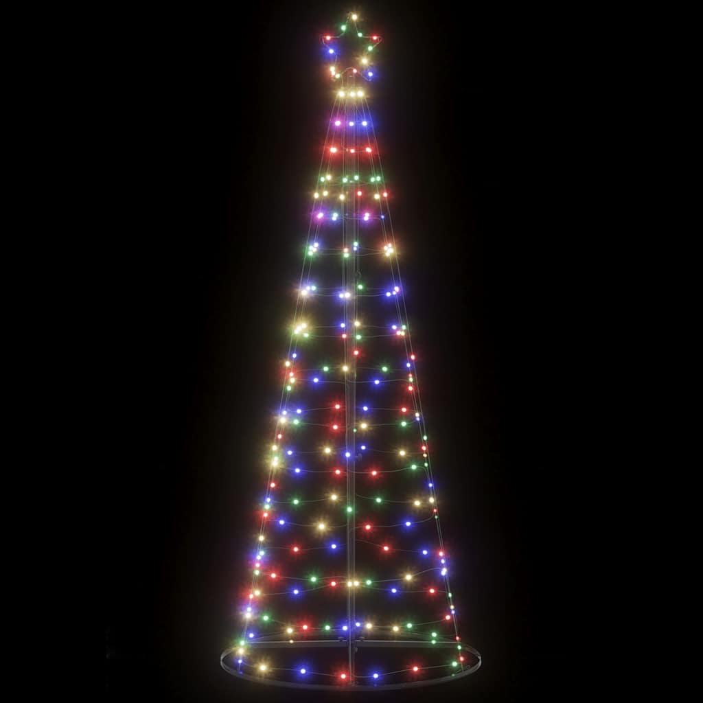 Weihnachtsbaum Kegelform 200 LEDs Mehrfarbig 182 cm - Pazzar.ch