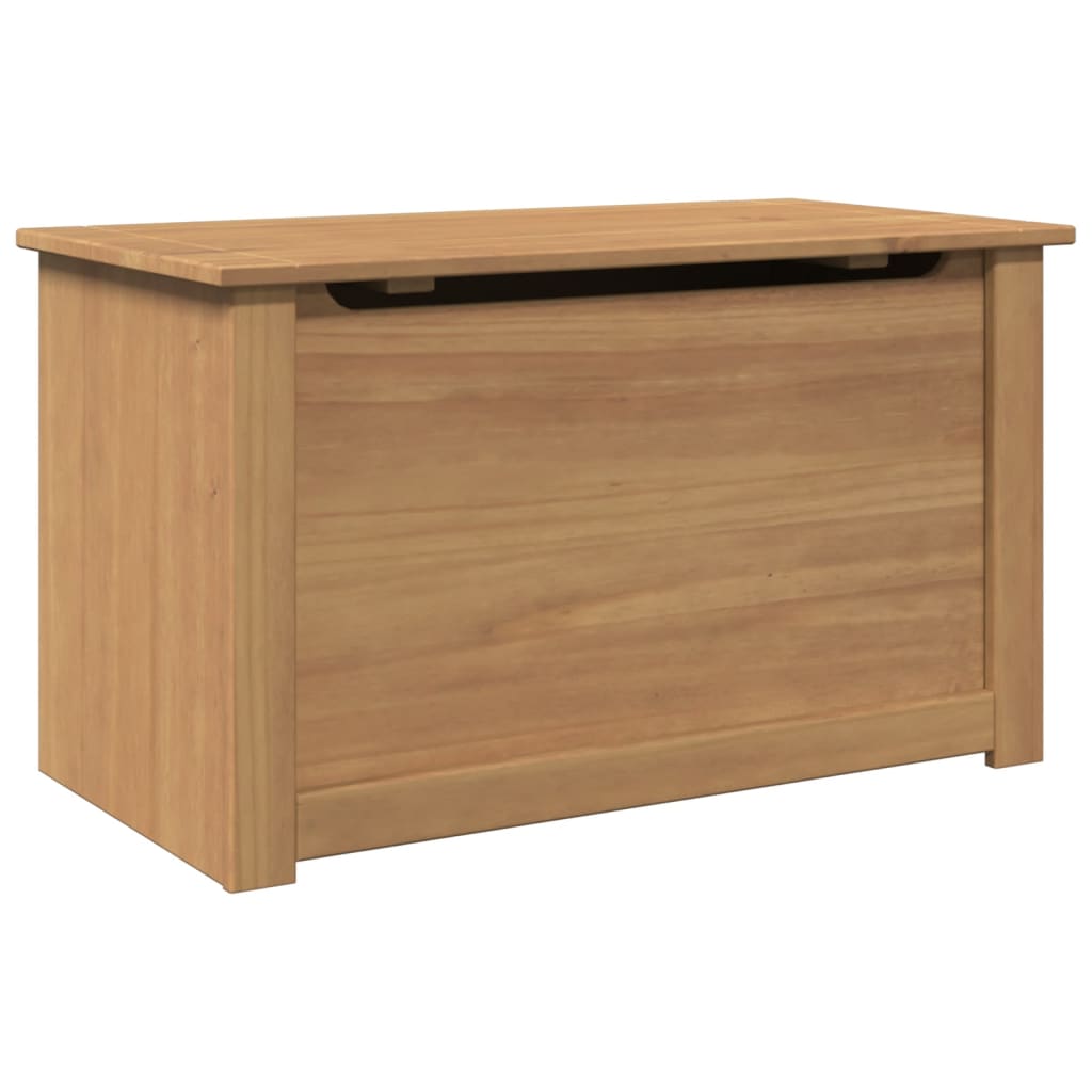 Truhe mit Deckel Panama 79x42x46 cm Massivholz Kiefer - Pazzar.ch