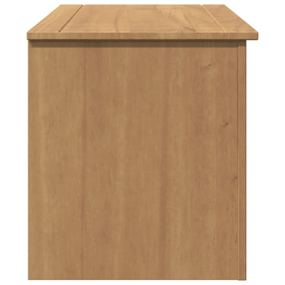 Truhe mit Deckel Panama 79x42x46 cm Massivholz Kiefer - Pazzar.ch