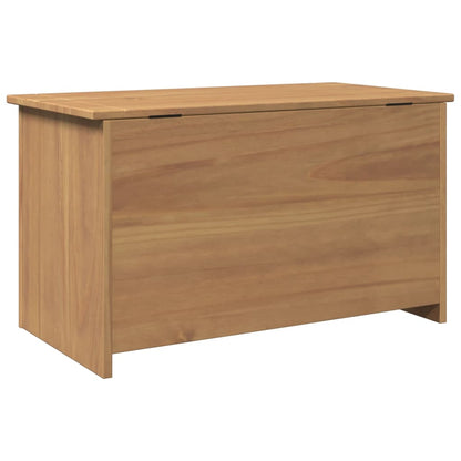 Truhe mit Deckel Panama 79x42x46 cm Massivholz Kiefer - Pazzar.ch