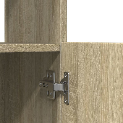 Highboard Sonoma-Eiche 92x33x100 cm Holzwerkstoff - Pazzar.ch