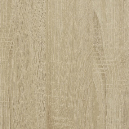 Highboard Sonoma-Eiche 92x33x100 cm Holzwerkstoff - Pazzar.ch