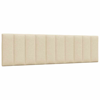Kopfteil-Kissen "Hanko" Creme 180 cm Stoff