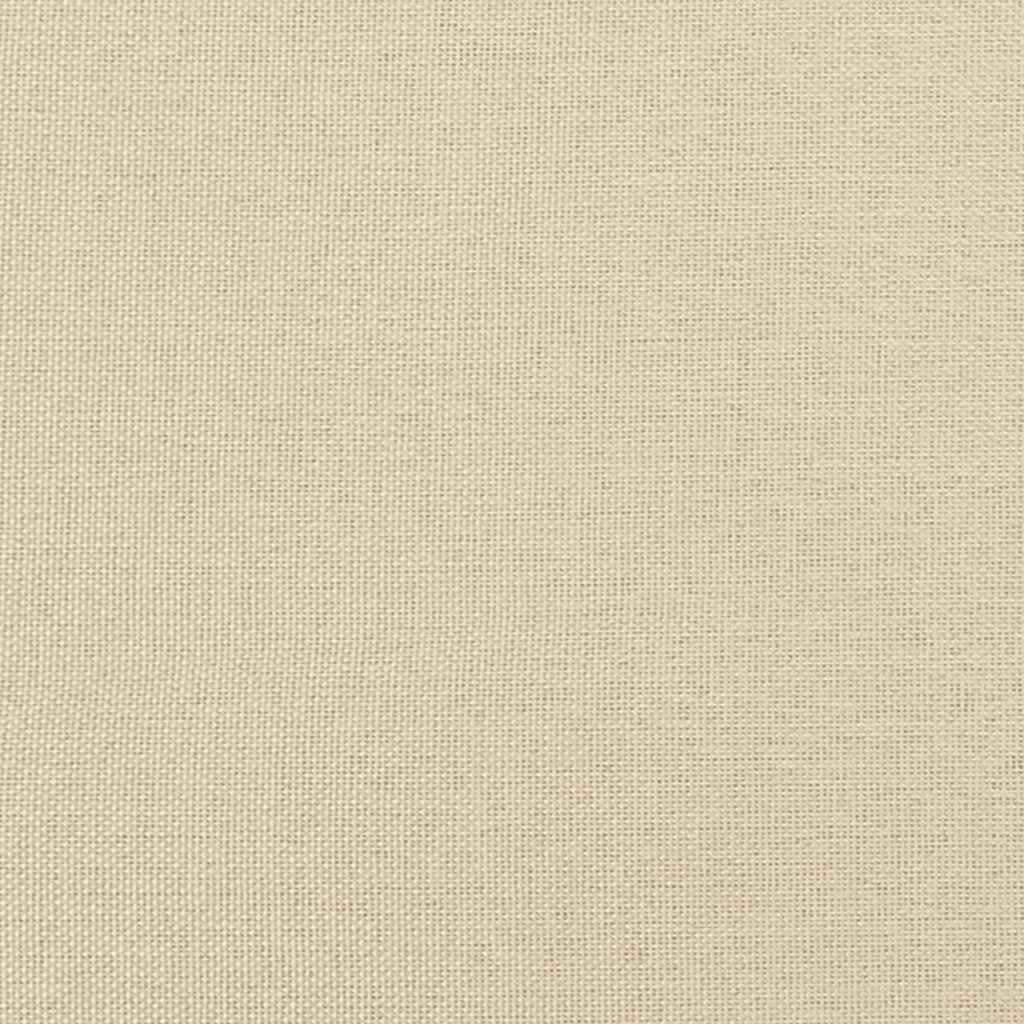 Kopfteil-Kissen "Hanko" Creme 180 cm Stoff