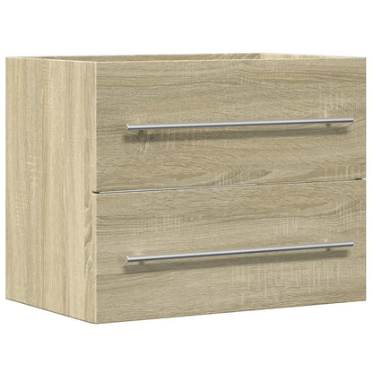 Waschbeckenunterschrank Sonoma-Eiche 60x38,5x48cm Holzwerkstoff - Pazzar.ch