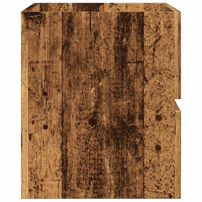 Waschbeckenunterschrank Altholz-Optik 90x38,5x45 Holzwerkstoff - Pazzar.ch