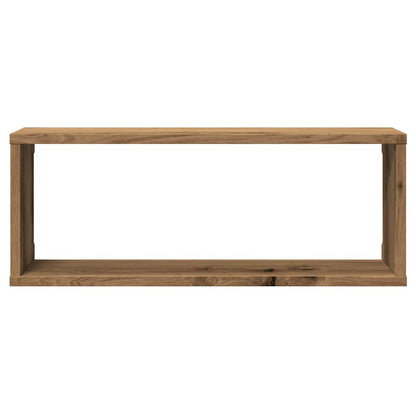 Würfel-Wandregale 2 Stk. Artisan-Eiche 60x15x23 Holzwerkstoff - Pazzar.ch