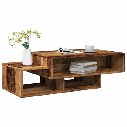 Couchtisch Altholz-Optik 105x55x32 cm Holzwerkstoff - Pazzar.ch