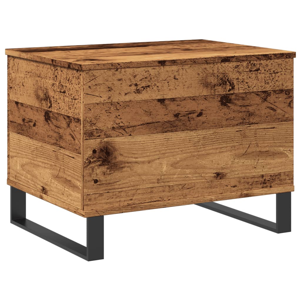 Couchtisch Altholz-Optik 60x44,5x45 cm Holzwerkstoff - Pazzar.ch