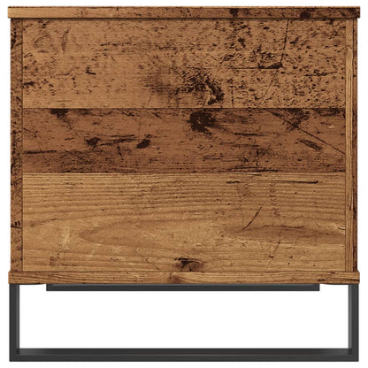 Couchtisch Altholz-Optik 60x44,5x45 cm Holzwerkstoff - Pazzar.ch