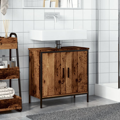 Waschbeckenunterschrank Altholz-Optik 60x30x60 cm Holzwerkstoff - Pazzar.ch