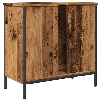 Waschbeckenunterschrank Altholz-Optik 60x30x60 cm Holzwerkstoff - Pazzar.ch
