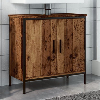 Waschbeckenunterschrank Altholz-Optik 60x30x60 cm Holzwerkstoff - Pazzar.ch