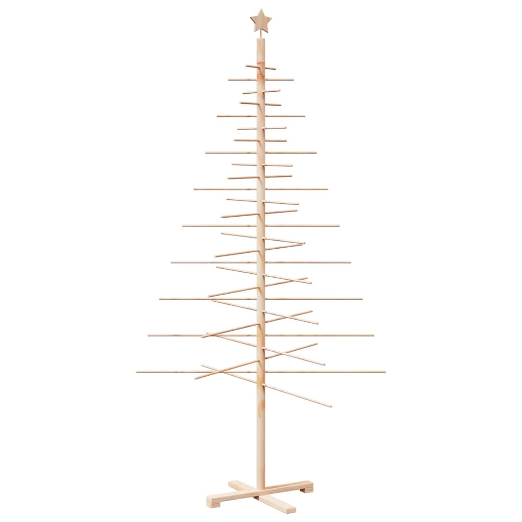 Weihnachtsbaum Holz zum Schmücken 210 cm Massivholz Kiefer - Pazzar.ch