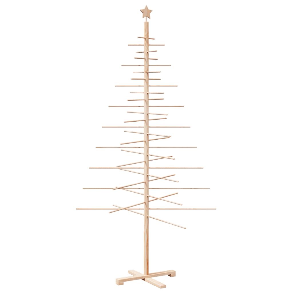 Weihnachtsbaum Holz zum Schmücken 210 cm Massivholz Kiefer - Pazzar.ch