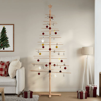 Weihnachtsbaum Holz zum Schmücken 210 cm Massivholz Kiefer - Pazzar.ch