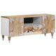 TV-Schrank 105x33,5x46 cm Massivholz Mango