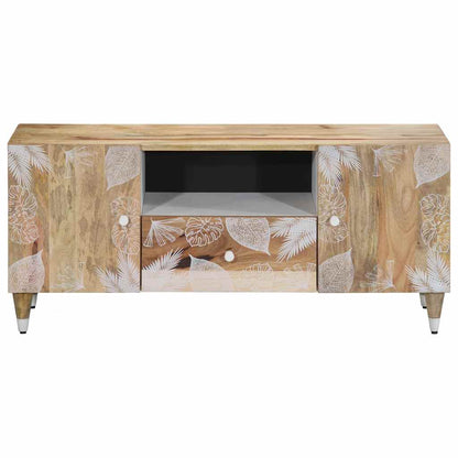 TV-Schrank 105x33,5x46 cm Massivholz Mango - Pazzar.ch