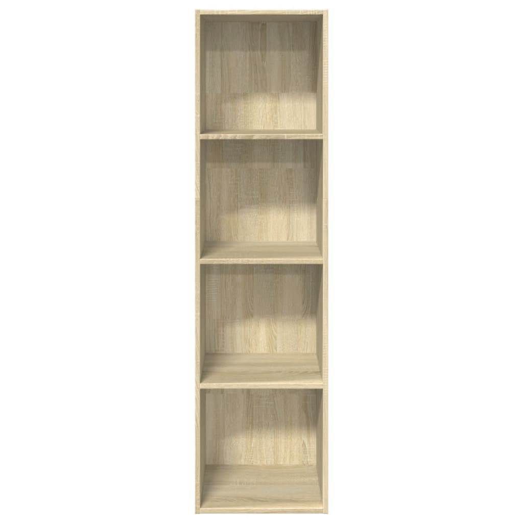 Bücherregal Sonoma-Eiche 40x30x152 cm Holzwerkstoff - Pazzar.ch