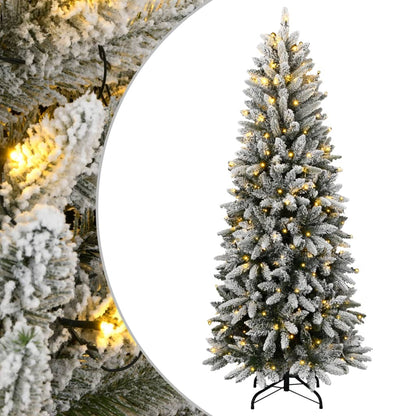 Künstlicher Weihnachtsbaum mit Schnee 150 LEDs 120 cm - Pazzar.ch