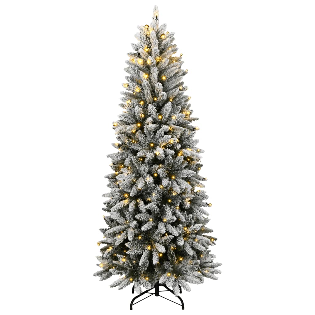 Künstlicher Weihnachtsbaum mit Schnee 150 LEDs 120 cm - Pazzar.ch