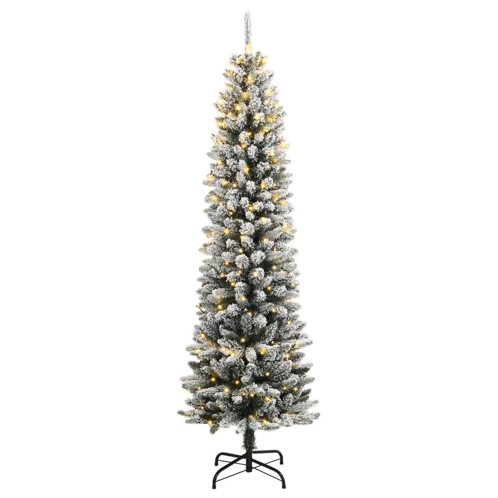 Künstlicher Weihnachtsbaum mit Schnee 150 LEDs 120 cm - Pazzar.ch