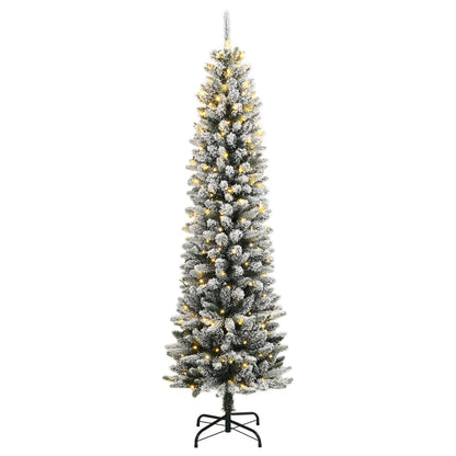 Künstlicher Weihnachtsbaum mit Schnee 150 LEDs 150 cm - Pazzar.ch