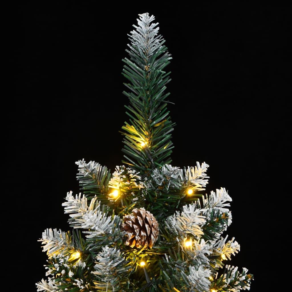 Künstlicher Weihnachtsbaum Schlank 150 LEDs 120 cm - Pazzar.ch