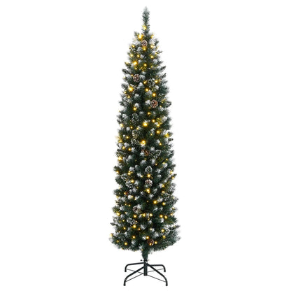 Künstlicher Weihnachtsbaum Schlank 150 LEDs 150 cm - Pazzar.ch