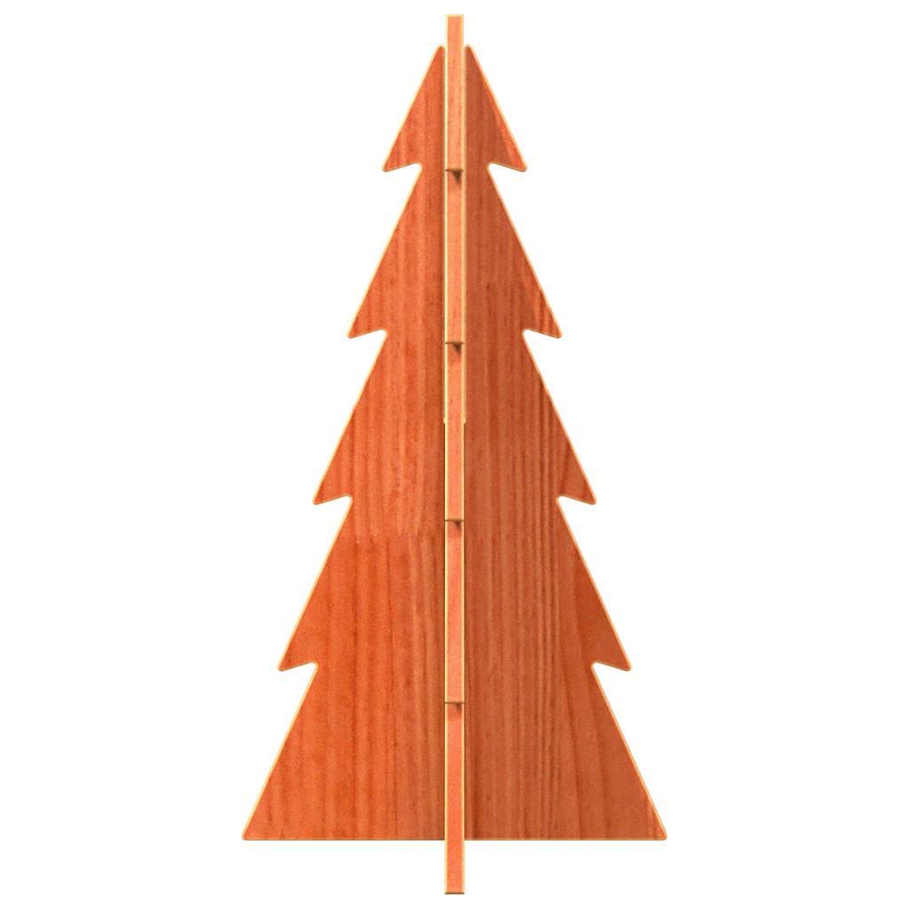 Weihnachtsbaum Holz zum Schmücken 59,5 cm Massivholz Kiefer - Pazzar.ch